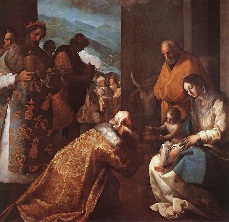 The Adoration of the Magi f